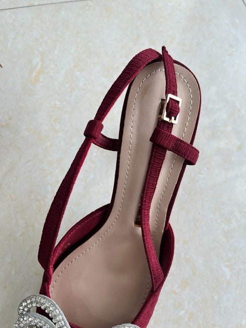 Women Sexy Bow Spring/summer Heel